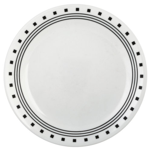 Corelle Livingware Plate, City Block, 8.5 Inch