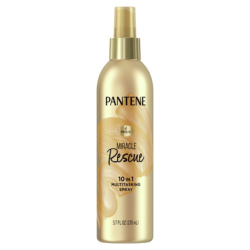 Pantene Pro-V Pantene Miracle Rescue 10-in-1 Multitasking Leave-in Conditioner Spray, 5.7 fl oz