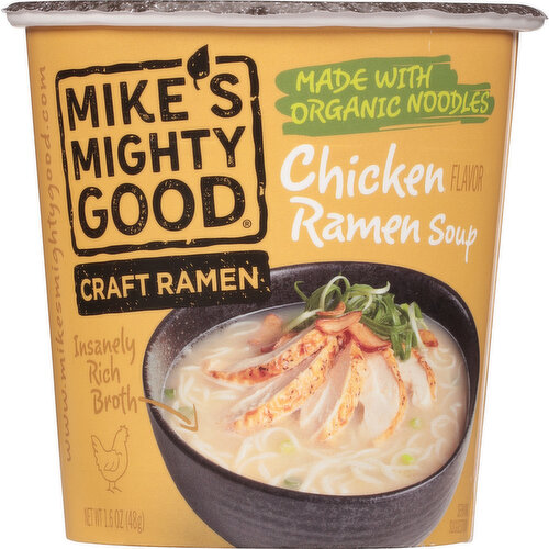 Mike's Mighty Good Ramen Soup, Chicken Flavor