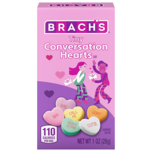 Brach's Candy, Conversation Hearts, Tiny