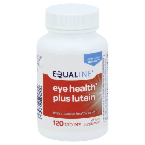Equaline Eye Health, Plus Lutein, Tablets