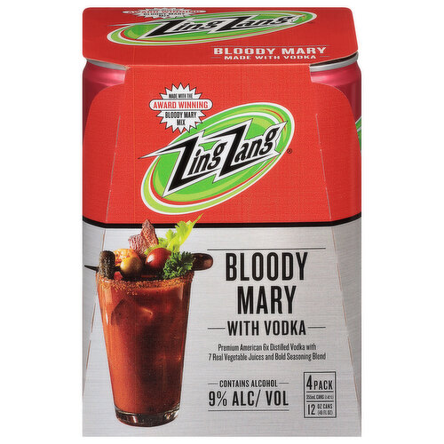 Zing Zang Bloody Mary, 4 Pack