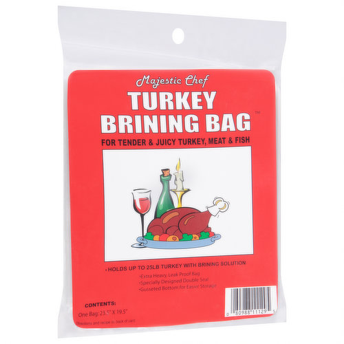 Majestic Chef Turkey Brining Bag