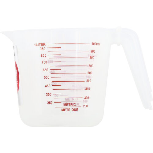 Plastic Measuring Cups Set of 4 1000ml 