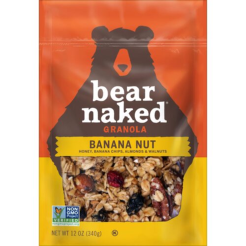 Bear Naked Granola Cereal, Banana Nut