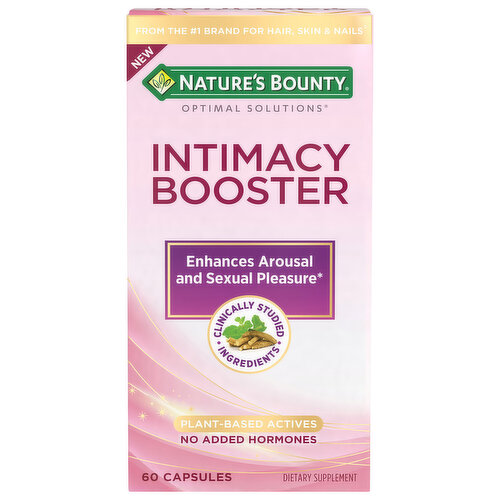 Nature's Bounty Intimacy Booster, Capsules