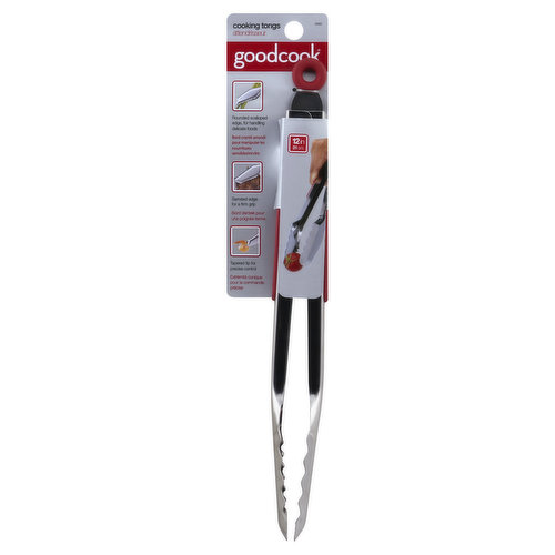 Good Cook Tongs, Cooking, 12 Inches