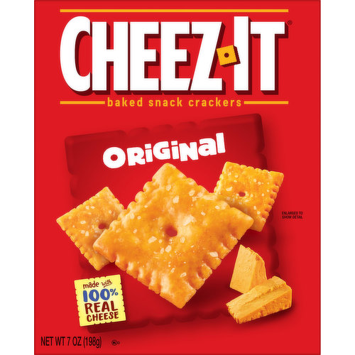 Made with 100% real cheese. Contains a bioengineered food ingredient. So much flavor, It's a mind crunch! Cheez-it.com. how2recycle.info. Visit cheez-it.com call: 1-877-453-5837 Cheez-lt grooves. Cheddar ranch. Bold cheddar. Cheez-lt Snap'd cheesy, thin & crispy. Double cheese. Let's do lunch! Delight in cheesy, thin & crispy snap'd. Sustainable Forestry Initiative: Certified sourcing. www.sfiprogram.org.