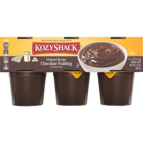 Kozy Shack Original Recipe Chocolate Pudding