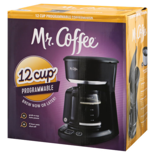  Mr. Coffee 12-Cup Switch Coffee Maker, Black: Drip Coffeemakers:  Home & Kitchen