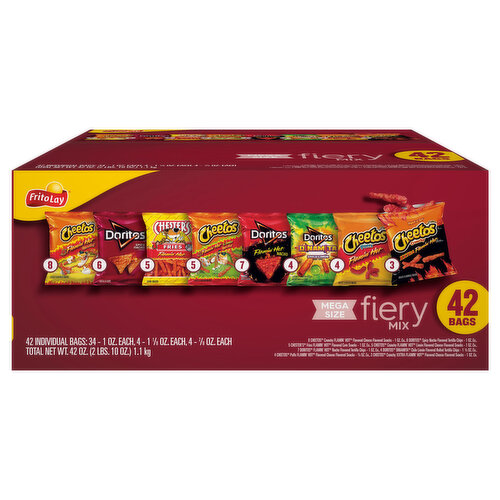 Cheetos Cheetos Flamin' Hot Flavored Pepper Puffs 0.875 oz