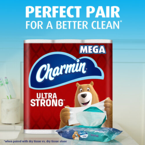 Charmin Ultra Strong Toilet Paper, 24 Mega Rolls 