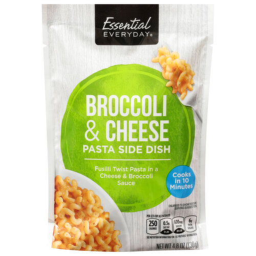 Essential Everyday Pasta Side Dish, Broccoli & Cheese