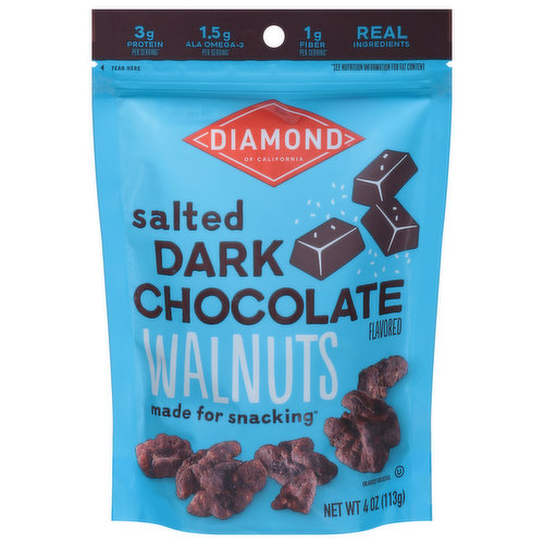 Diamond of California Walnuts, Dark Chocolate
