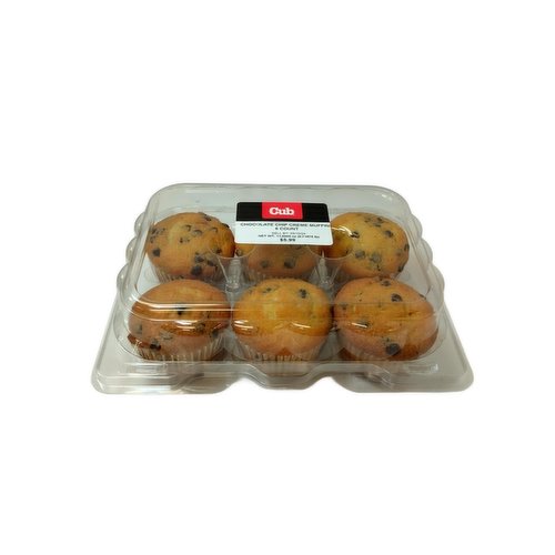 Cub Bakery Chocolate Chip Creme Muffins