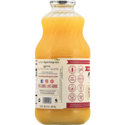 Orange Juice, Organic, Lakewood