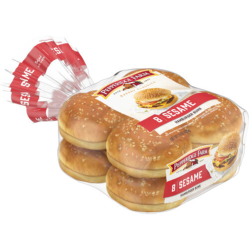 Pepperidge Farm® Bakery Classics Sesame Topped Hamburger Buns