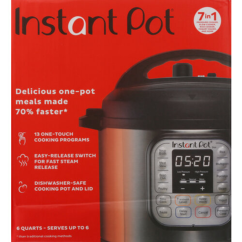 Instant Pot DUO60 7-in-1 6 Quart Multi-Cooker Review - Consumer