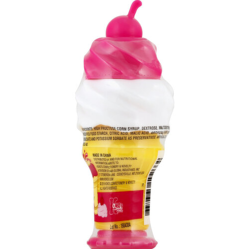 Candy Ice cream Twist-N-Lik Candy, Strawberry, Ages 3+ - 0.64 fl oz