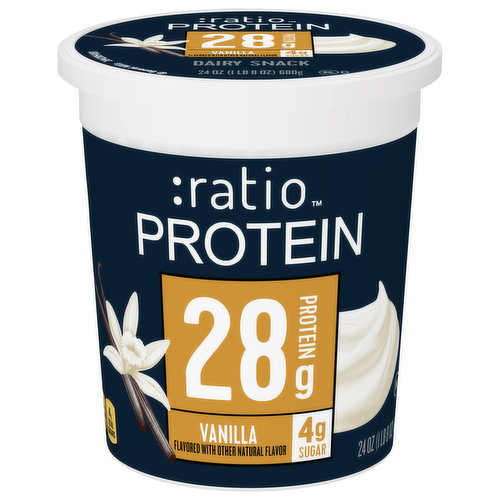 Ratio Protein Dairy Snack, Vanilla