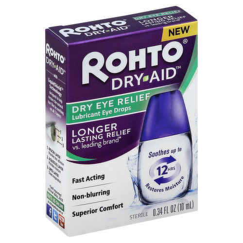 Rohto Eye Drops, Lubricant, Dry Aid