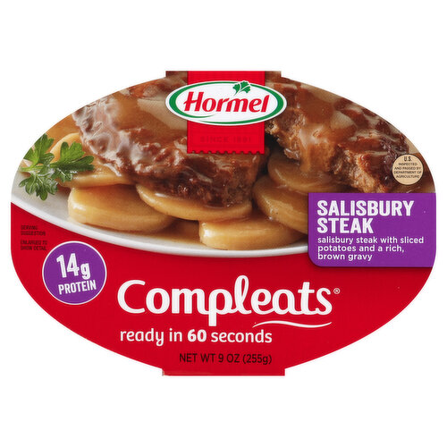 Hormel Compleats Steak, Salisbury