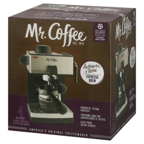 MR. COFFEE 4 SHOT ESPRESSO MAKER