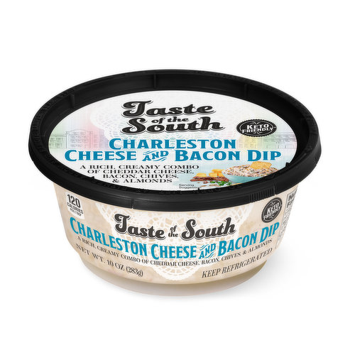 Taste of the South Charleston Cheese and Bacon Dip