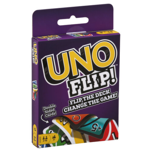 UNO Cards, Double Sided, Flip