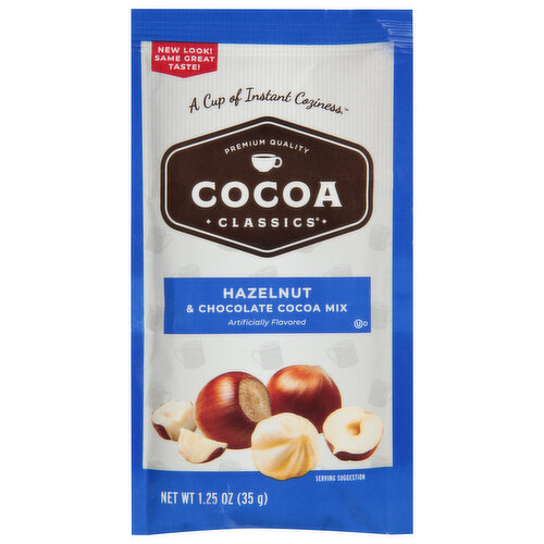 Cocoa Classics Cocoa Mix, Hazelnut & Chocolate