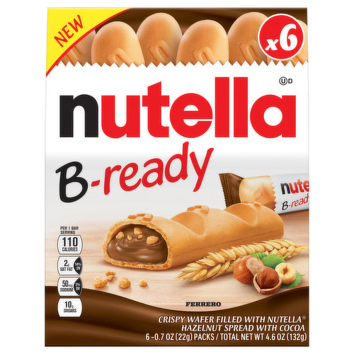 Nutella B-Ready Crispy Wafer, B-Ready