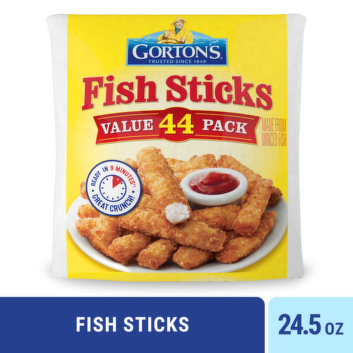 Gorton's Fish Sticks, 44 Value Pack