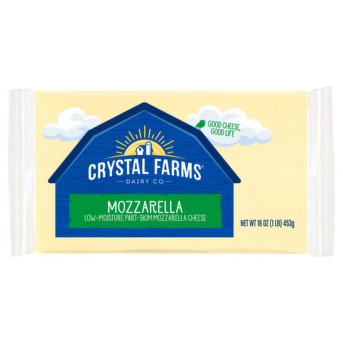 Crystal Farms Mozzarella Cheese Bar