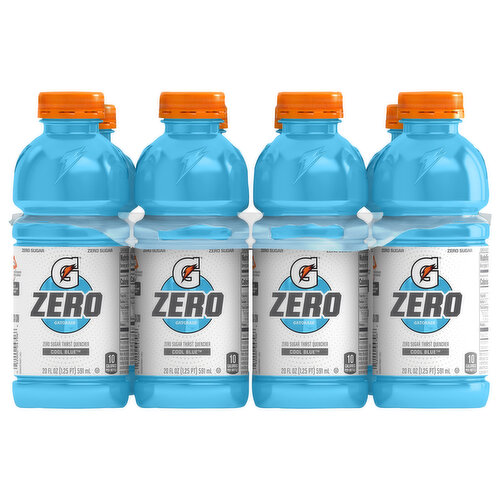 Gatorade Zero Thirst Quencher, Zero Sugar, Cool Blue