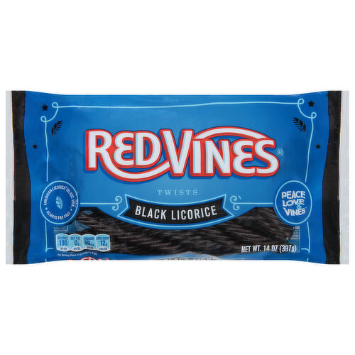 Red Vines Twists, Black Licorice