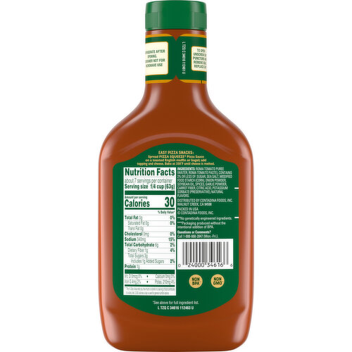 Contadina Pizza Squeeze Original Pizza Sauce
