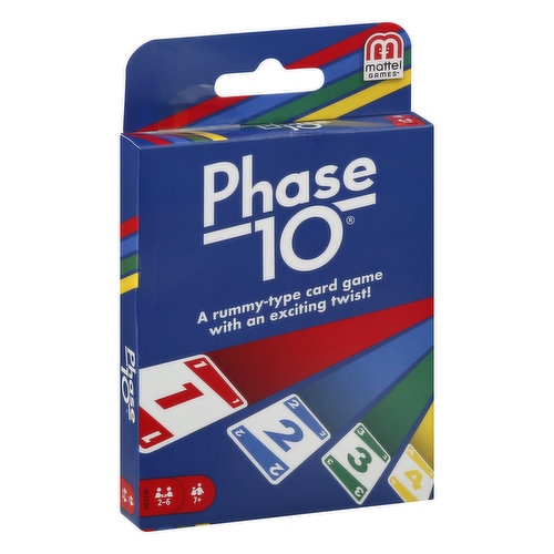 Mattel Games Phase 10 Card Game