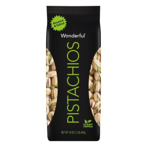 Wonderful Pistachios Pistachios, Roasted & Salted