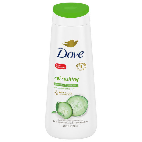 Dove Body Wash Shower Gel 4 Pack (16.9 oz x 4) Choose From