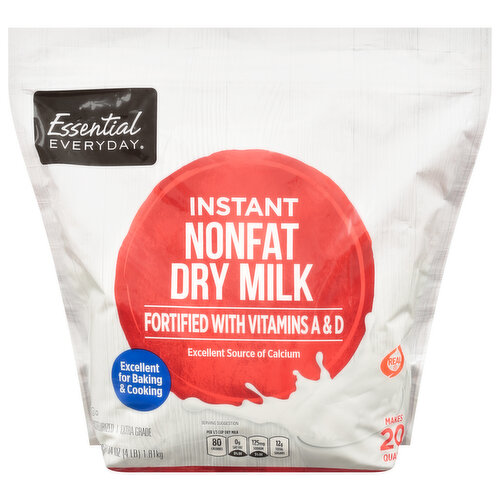 Essential Everyday Dry Milk, Instant, Nonfat