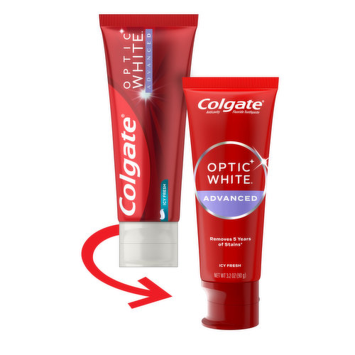 Colgate Optic White Advanced Whitening Toothpaste