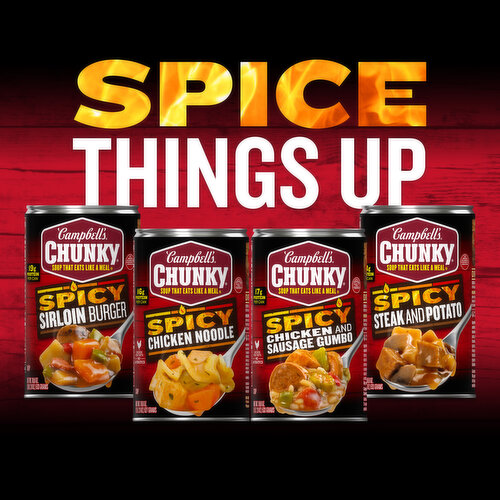 Campbell's® Chunky® Spicy Chipotle Chicken Corn Chowder Soup