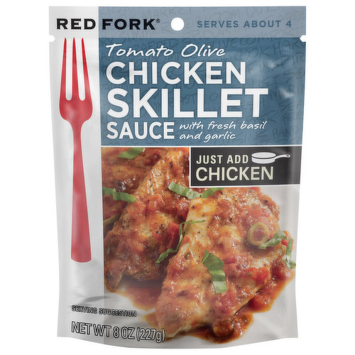 Chicken Skillet Sauce, Tomato Olive