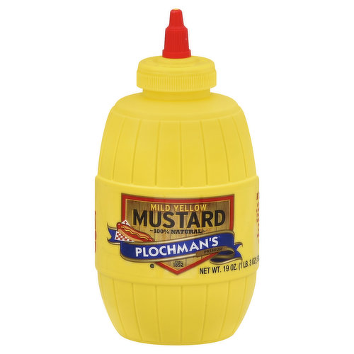 Plochman's Premium Mustard, Mild Yellow