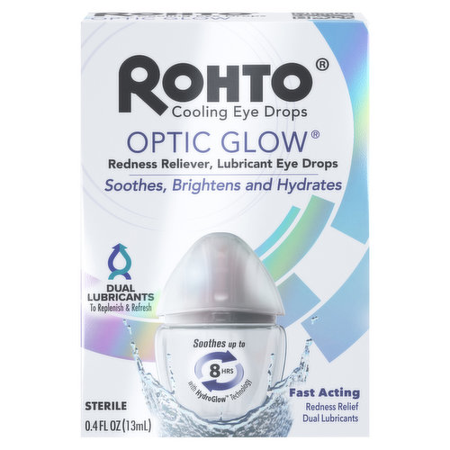 Rohto Optic Glow Cooling Eye Drops