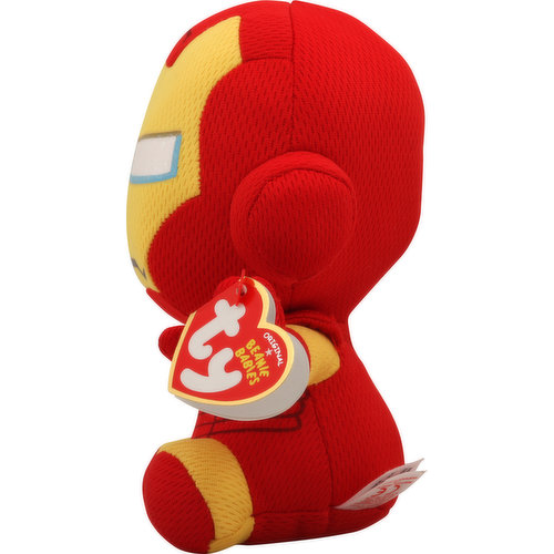 PELUCHE MARVEL BEANIE BABIES SMALL IRON MAN - TY