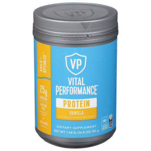 Vital Performance Protein Powder, Vanilla