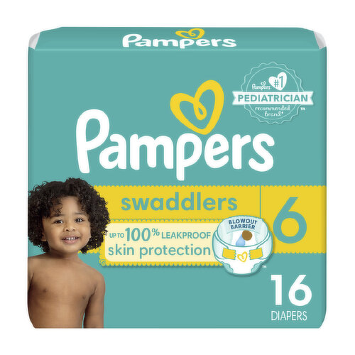 Pampers Swaddlers Swaddlers Diaper Size 6