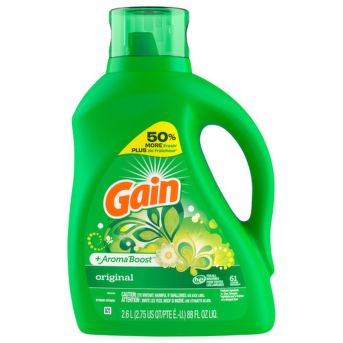 Gain +Aroma Boost Detergent, Original