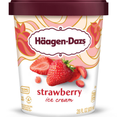 Haagen Dazs Strawberry Ice Cream